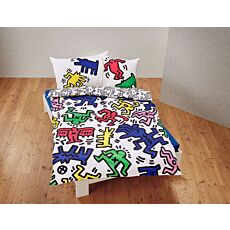 Parure de lit Keith Haring Fun