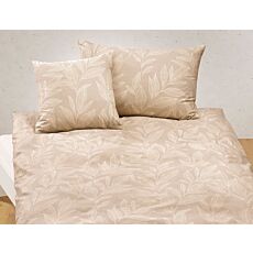 Parure de lit couvert d'un motif de feuilles – Fourre de duvet