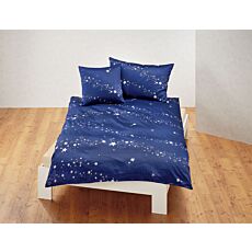 Parure de lit avec belles guirlandes d'étoiles – Fourre de duvet